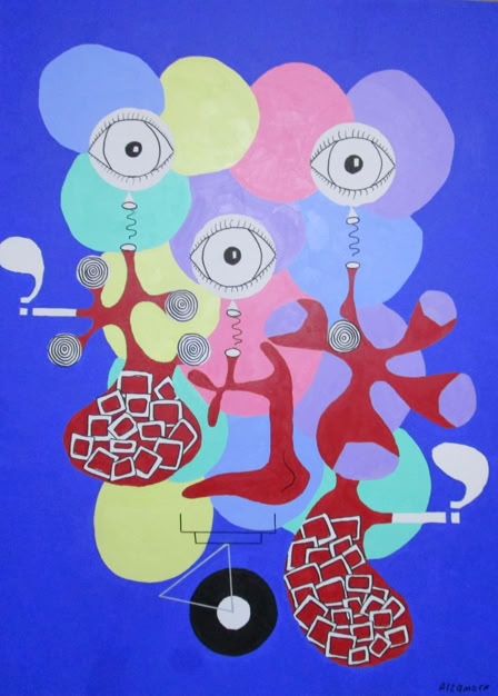 Michael Alzamora Surreal Expressionism.