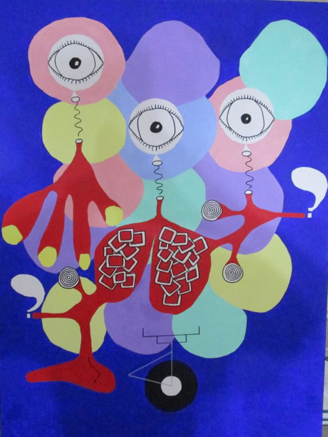 Michael Alzamora Surreal Expressionism.