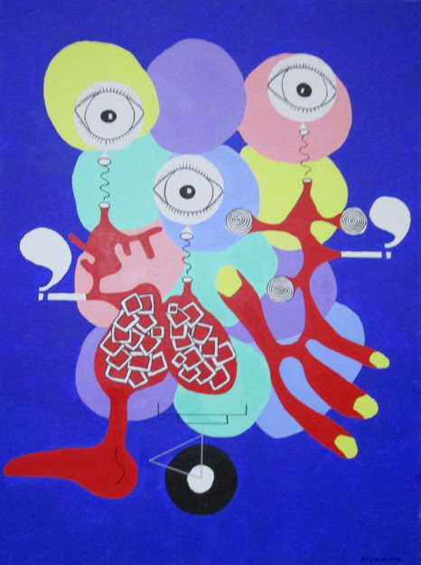 Michael Alzamora Surreal Expressionism.